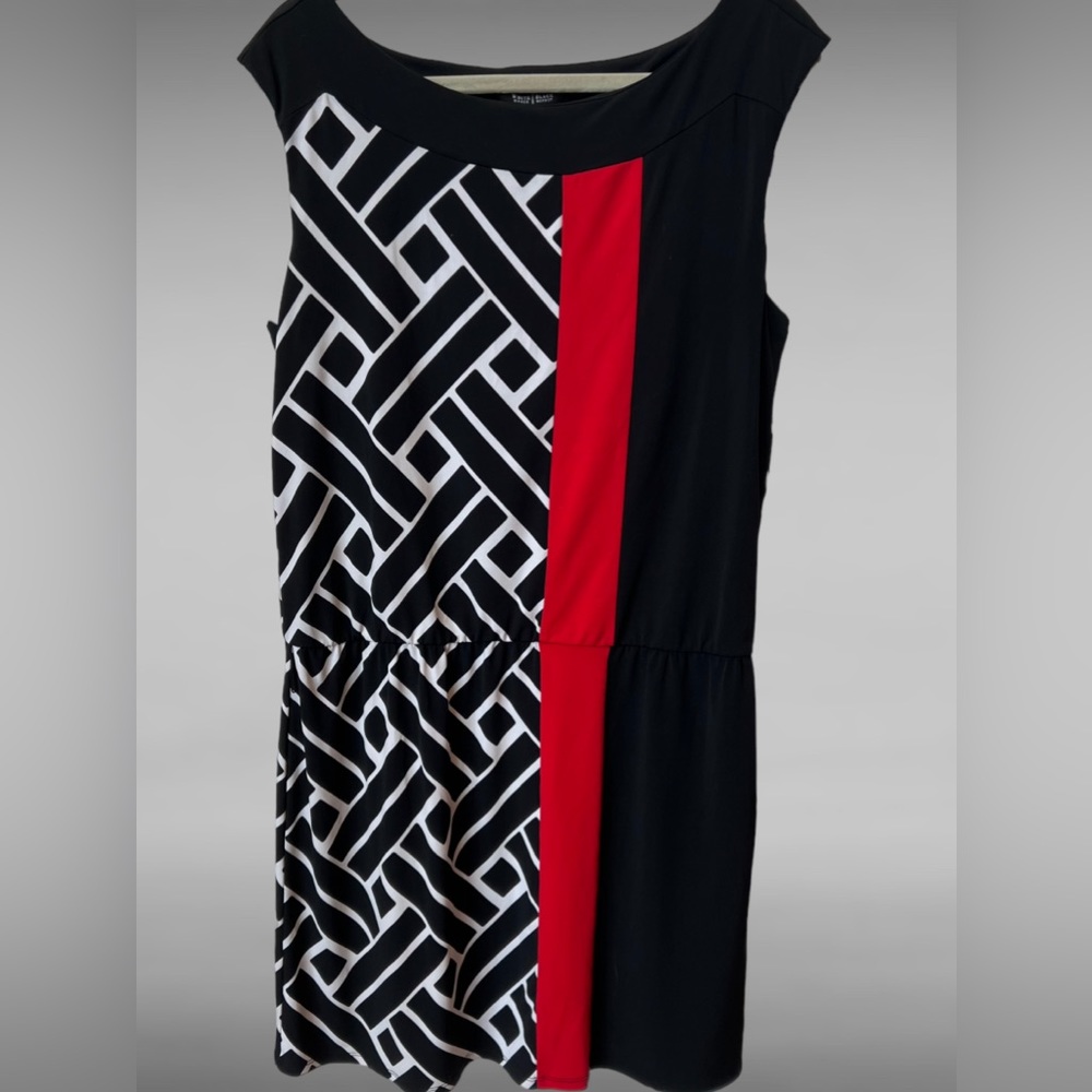 White House Black Market Geometric Dress